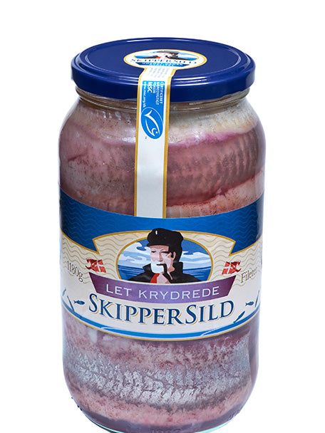 Skipper Herring, spiced, Fillets 1180G