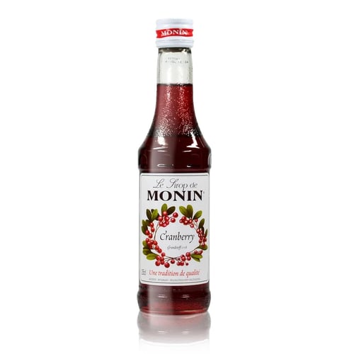 Monin Cranberry Sirup 0,25l x 6