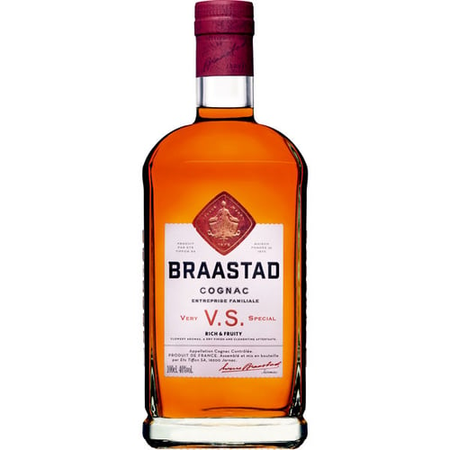 Braastad Cognac VS 40% 1l x 6