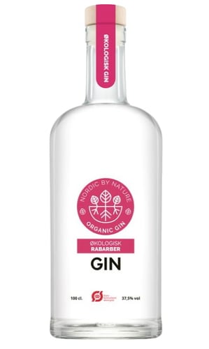 Nordic By Nature Rabarbergin Økologisk 37.5% 1l x 6