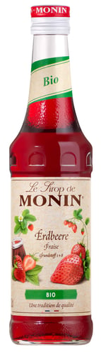 Monin Sirup Bio Erdbeere 0,33l x 6