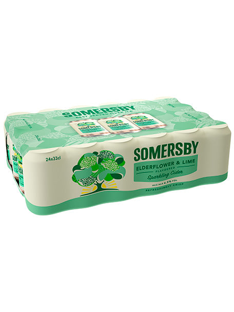 Somersby Elderflower& Lime 24x33CL