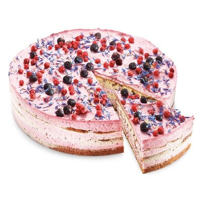 Berry Red Cake Cut into 12 portions 1550G