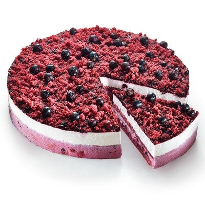 Blueberry Red Velvet Cut into 12 portions 1200G