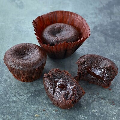 Mini chocolate souffle 96 pcs. per box.