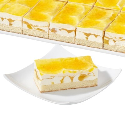 Mango crème fraiche slices 12x84G 1000 G 12 pcs. per box