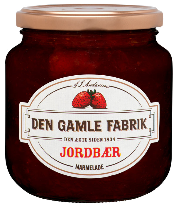 DGF Marmelade Jordbær 6x600G