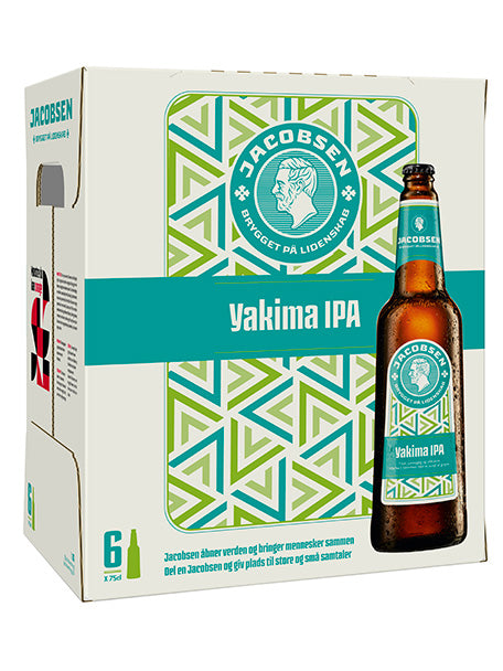 Jacobsen Yakima IPA Bottle 6x75CL