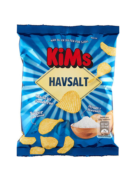 Kims Chips with sea salt   20x170g