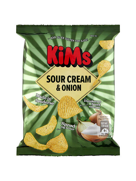 Kims Sour Cream Onion & Chips 20x170g