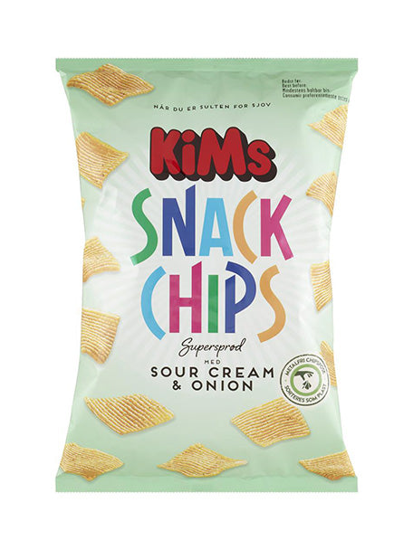 Kims Snack Sour Cream&Onion 20x160g