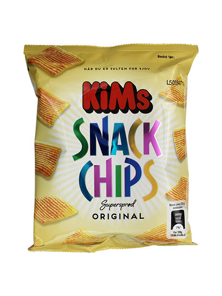 Kims Snack Chips Original 20x160g