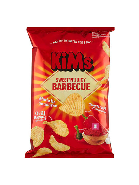 Kims Sweet´n Juicy Barbecue Chips   20x170g