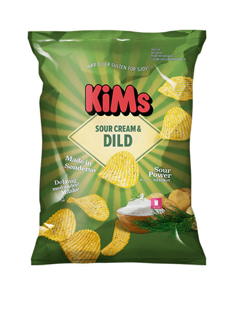 Kims Sour Cream & Dild 20x170g