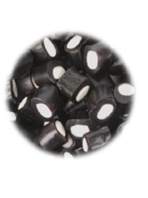 MINT LIQUORICE PIECES