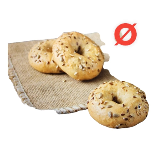 Øko Minibagel Grov 55 g - 30 x 4 stk