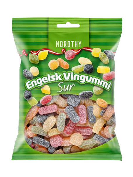 Sur Engelsk Vingummi 16 X 350G