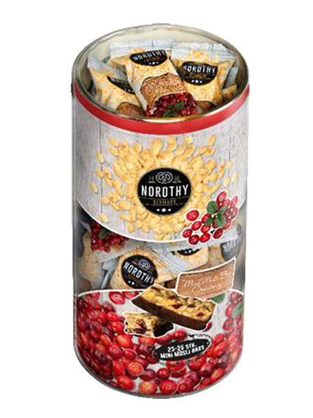 Mini Müsli Bars i rør Cranberry 5 x 400G