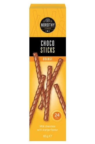 Choco Sticks Orange 24 x 65G