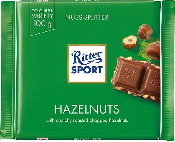 Ritter Sport Hazelnuts 12x100g.