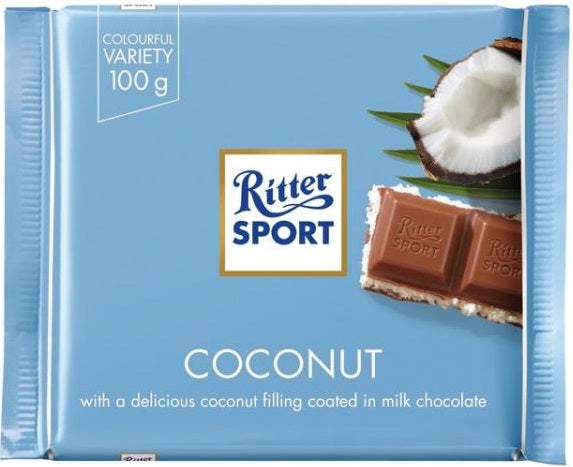 Ritter Sport Coconut 12x100g.