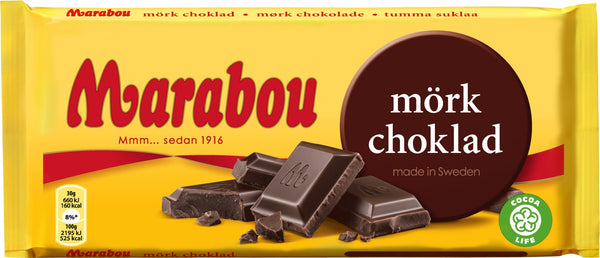 Marabou Mörk Choklad 10x185g