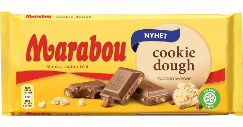 Marabou Cookie Dough 185g x17.