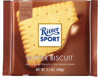 Ritter Sport Butter Biscuit 11x100g.