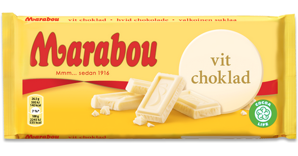 Marabou Vit 10x185g.