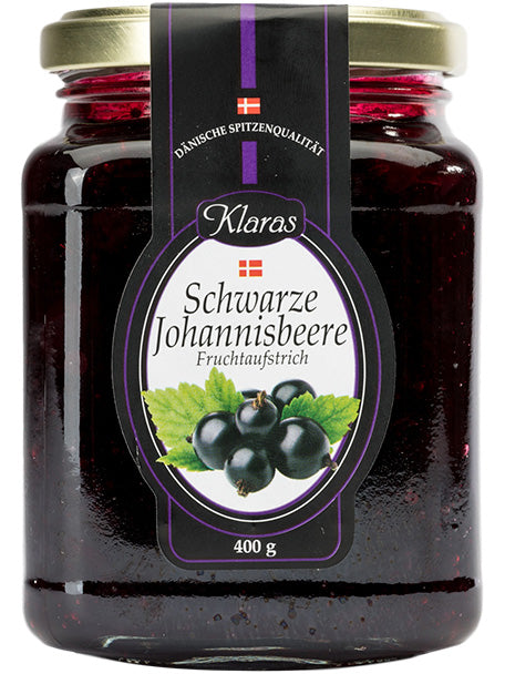 KLARA BLACK CURRANT JAM 10 x 400g