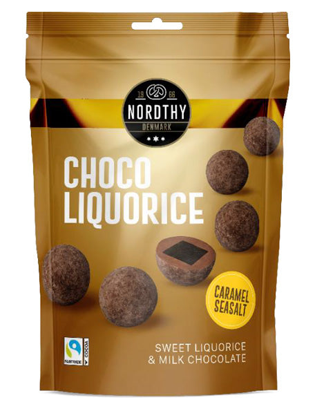 Premium Choco Liquorice - Caramel & Seasalt 12 X 120G