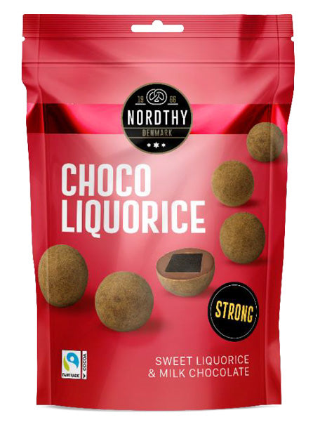 Premium Choco Liquorice – Strong 12 X 120G