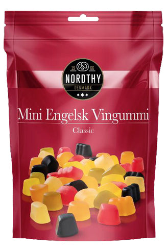 Mini Engelsk Vingummi 30 x 145G