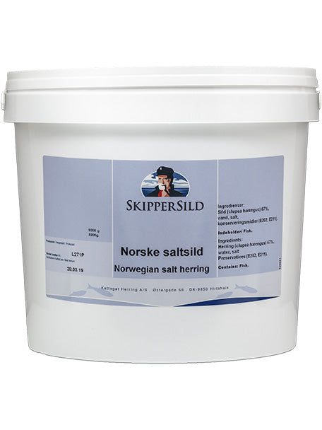 Skipper Norwegian Saltfillet, in salt brine 6000G